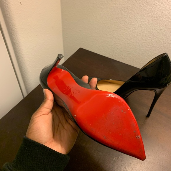 Christian Louboutin So Kate Black Patent Leather - Picture 3 of 4